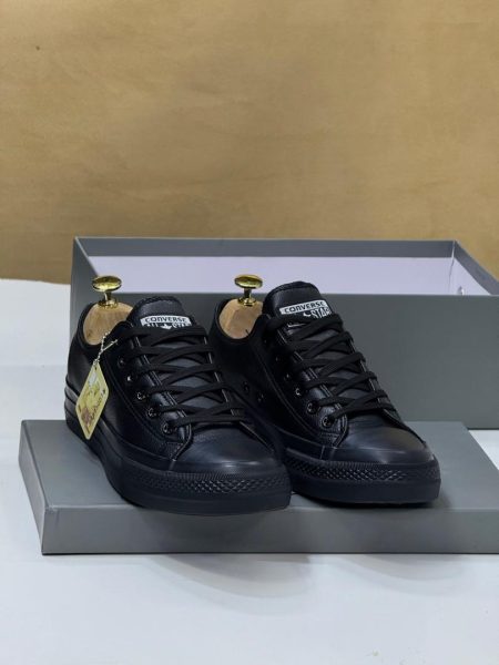Leather converse