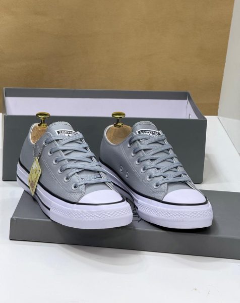 Leather converse